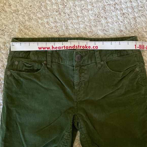 Aeropostale green corduroy pants - Picture 8 of 9